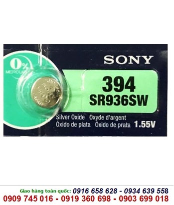 Sony SR936SW-394, Pin đồng hồ Sony SR936SW-394 silver oxide 1.55v 